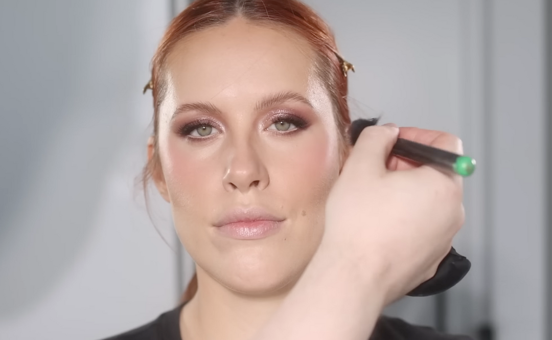 How To: Hazel/Green Eyes. Soft Burgundy makeup TUTORIAL